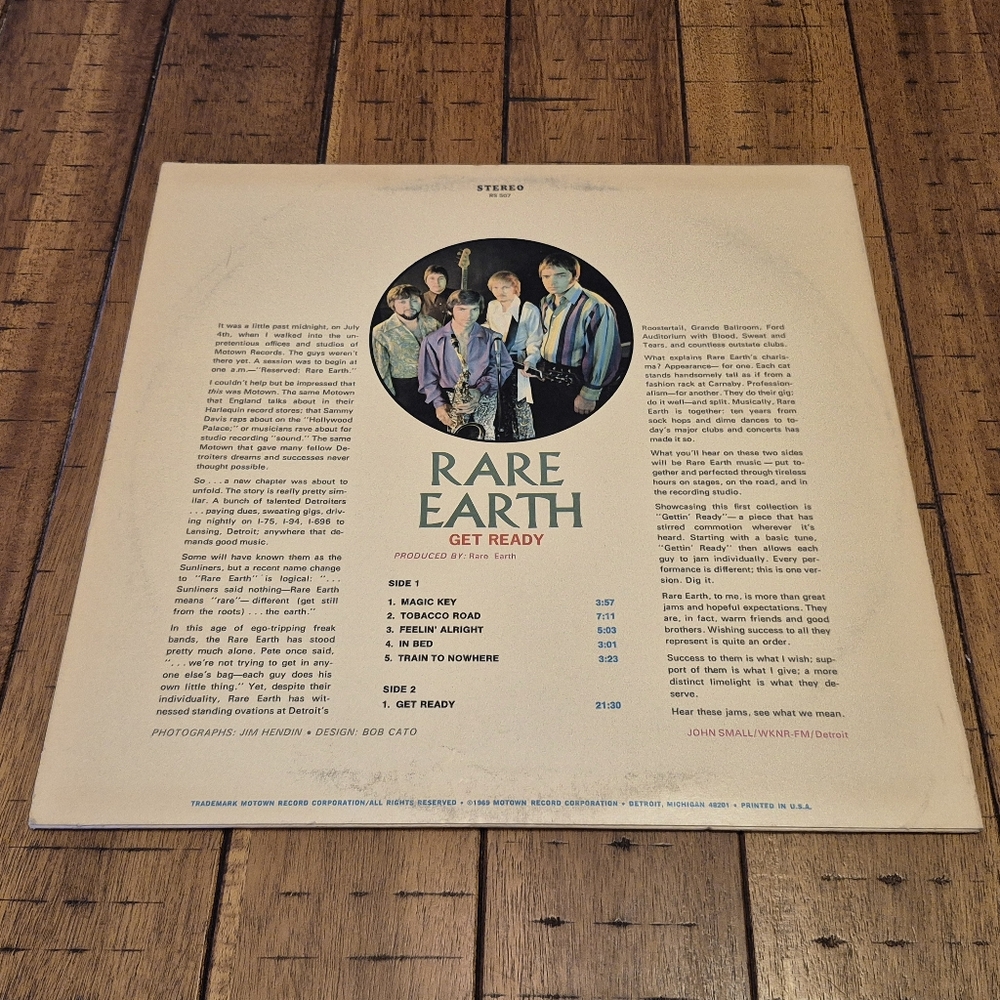 Rare Earth 'Get Ready' Vinyl Record - Picture 2 of 6